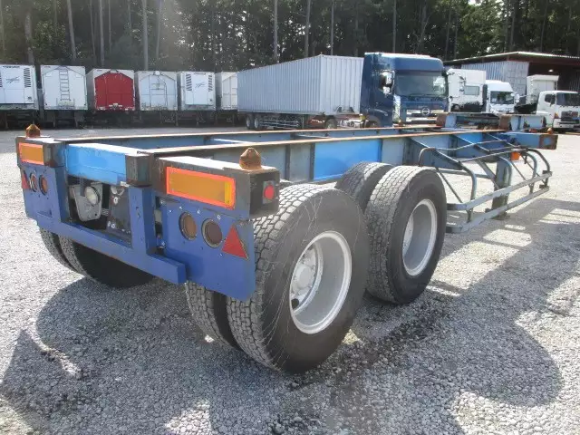 平成02年08月中古その他コンテナシャーシー日本フルハーフフルハーフの画像5