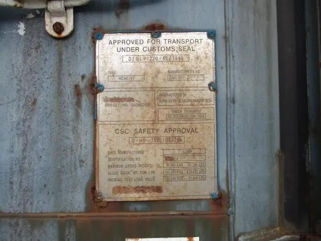 平成16年00月中古小型ドライコンテナ・冷凍コンテナ・ミルクコンテナの画像7