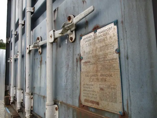 平成16年00月中古小型ドライコンテナ・冷凍コンテナ・ミルクコンテナの画像9