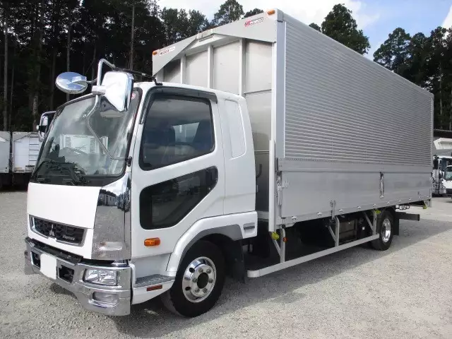 令和01年/平成31年09月中古中型アルミバン・ウィング三菱ふそうファイターの画像1