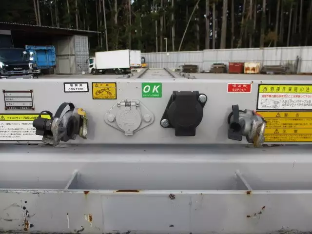 令和02年10月中古その他コンテナシャーシー日本フルハーフフルハーフの画像9