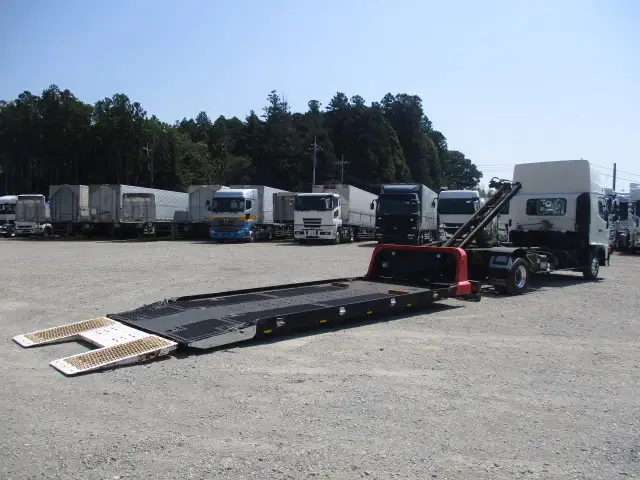 ★車検付R8.7.6迄★　令和2年　日野　4t積載車　フルフラット！　ハイルーフ積載：2,250㎏　距離：136,000㎞　上物：極東開発　ウィンチ　Rc付き　の画像12