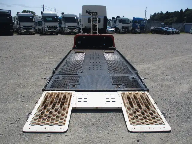★車検付R8.7.6迄★　令和2年　日野　4t積載車　フルフラット！　ハイルーフ積載：2,250㎏　距離：136,000㎞　上物：極東開発　ウィンチ　Rc付き　の画像13