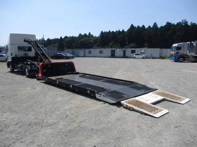 ★車検付R8.7.6迄★　令和2年　日野　4t積載車　フルフラット！　ハイルーフ積載：2,250㎏　距離：136,000㎞　上物：極東開発　ウィンチ　Rc付き　の画像14