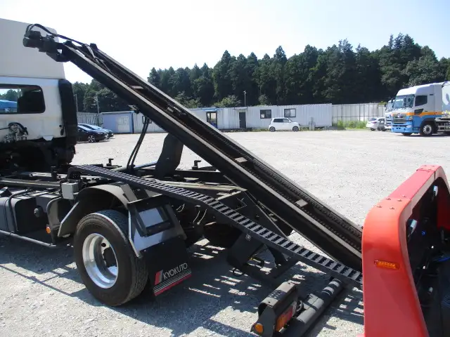 ★車検付R8.7.6迄★　令和2年　日野　4t積載車　フルフラット！　ハイルーフ積載：2,250㎏　距離：136,000㎞　上物：極東開発　ウィンチ　Rc付き　の画像18