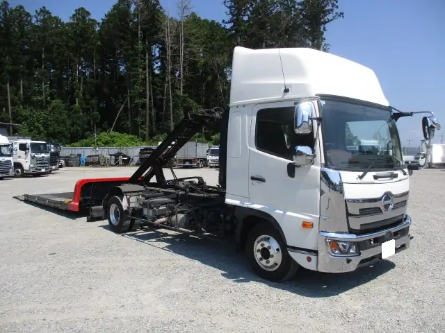 ★車検付R8.7.6迄★　令和2年　日野　4t積載車　フルフラット！　ハイルーフ積載：2,250㎏　距離：136,000㎞　上物：極東開発　ウィンチ　Rc付き　の画像10