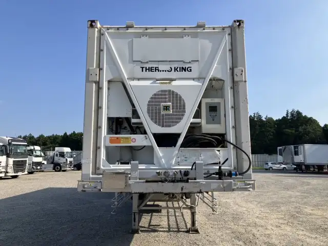 ☆車検付き(R7.7.16)☆ 令和3年 40FT2軸コンテナシャシ冷凍コンテナSET 冷凍機:サーモキング 積載:24,000㎏の画像2