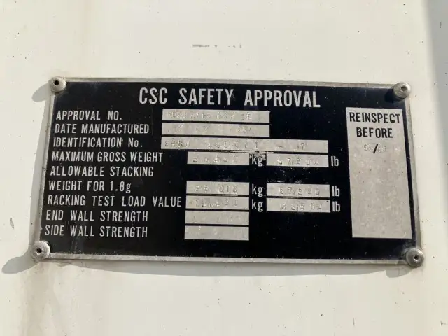 ☆車検付き(R7.7.16)☆ 令和3年 40FT2軸コンテナシャシ冷凍コンテナSET 冷凍機:サーモキング 積載:24,000㎏の画像19