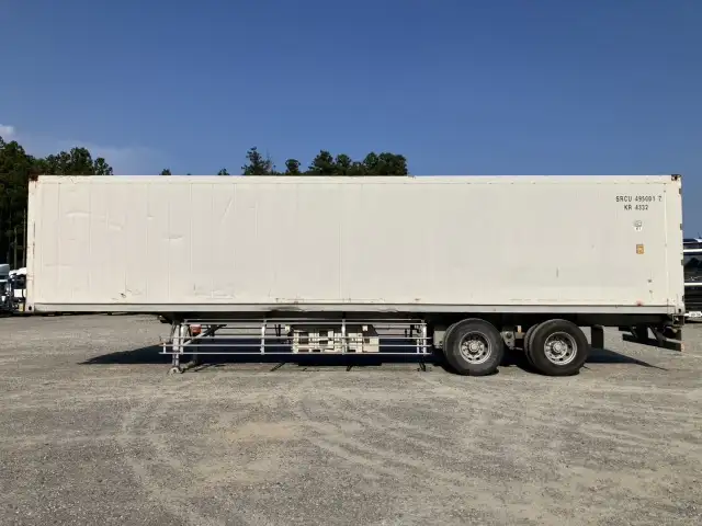 ☆車検付き(R7.7.16)☆ 令和3年 40FT2軸コンテナシャシ冷凍コンテナSET 冷凍機:サーモキング 積載:24,000㎏の画像8