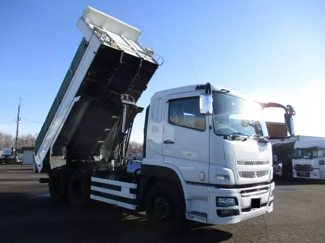 平成25年10月中古大型ダンプ三菱ふそうスーパーグレートの画像24