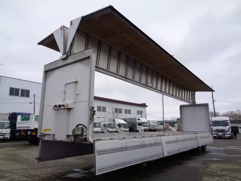 平成29年10月中古大型バントレーラー・ウィングトレーラートレクストレクスの画像9