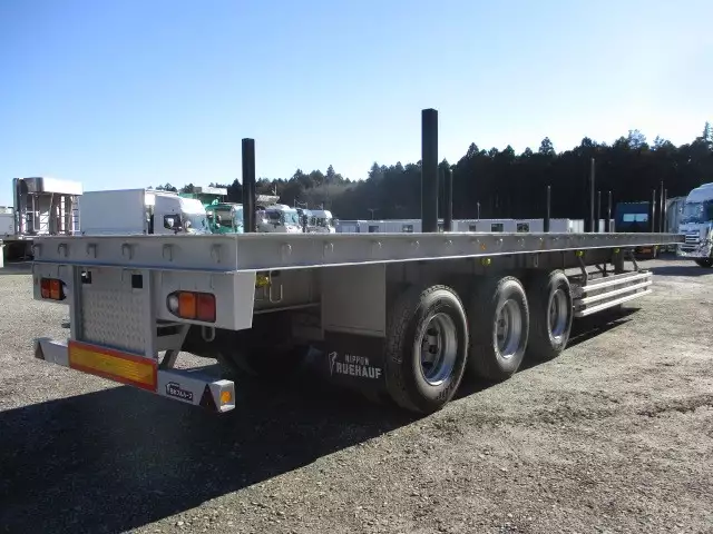 令和03年03月中古その他アオリ付トレーラー・フラットトレーラー日本フルハーフフルハーフの画像5