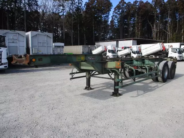 平成02年12月中古その他コンテナシャーシー日本フルハーフの画像1