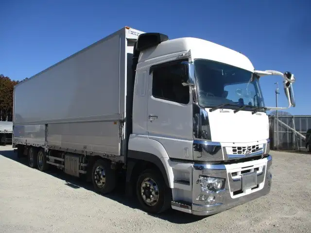 車検付(R5.4)平成31年 ハイグレード 低床4軸ウィング 428馬力 AT ナビ バックモニター ETCの画像3