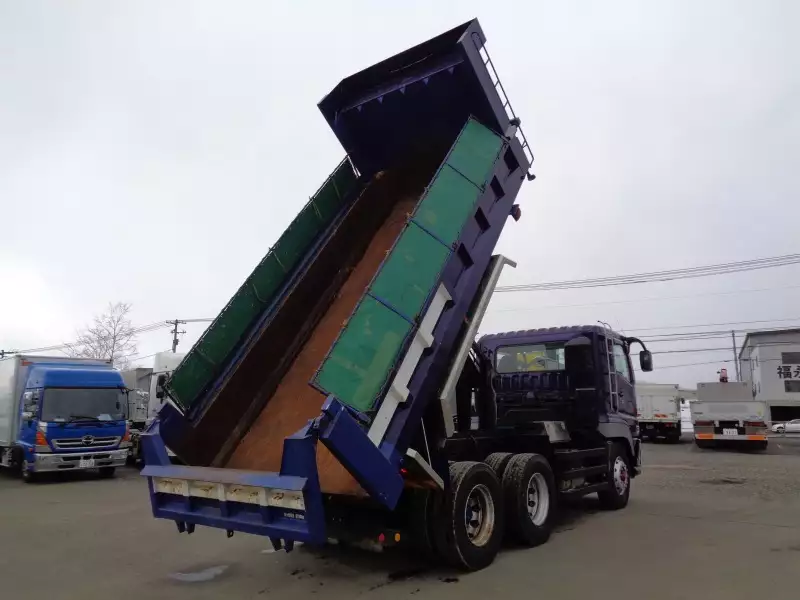 平成25年11月中古大型ダンプ三菱ふそうスーパーグレートの画像12