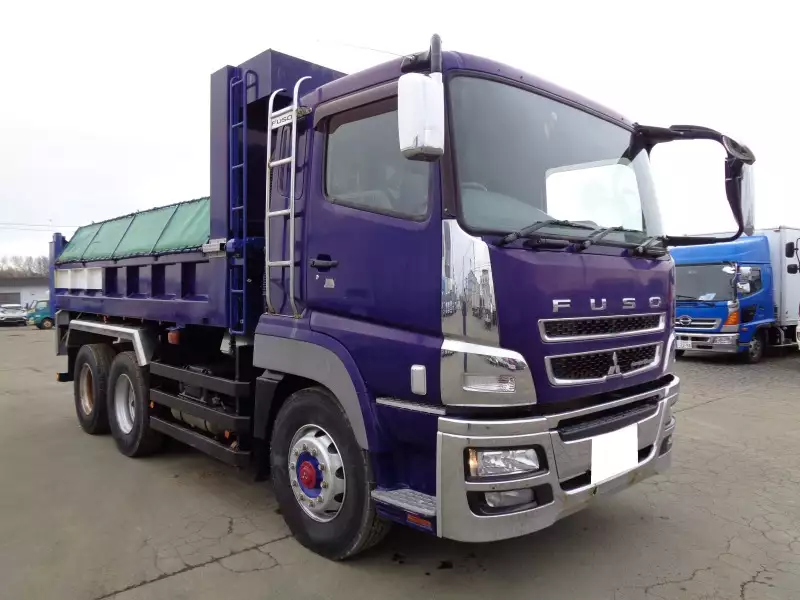 平成25年11月中古大型ダンプ三菱ふそうスーパーグレートの画像3