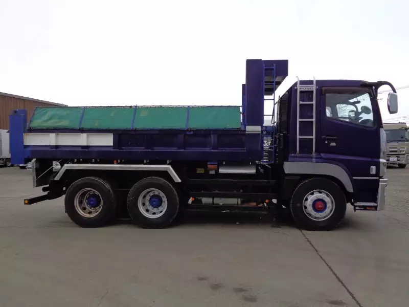 平成25年11月中古大型ダンプ三菱ふそうスーパーグレートの画像4