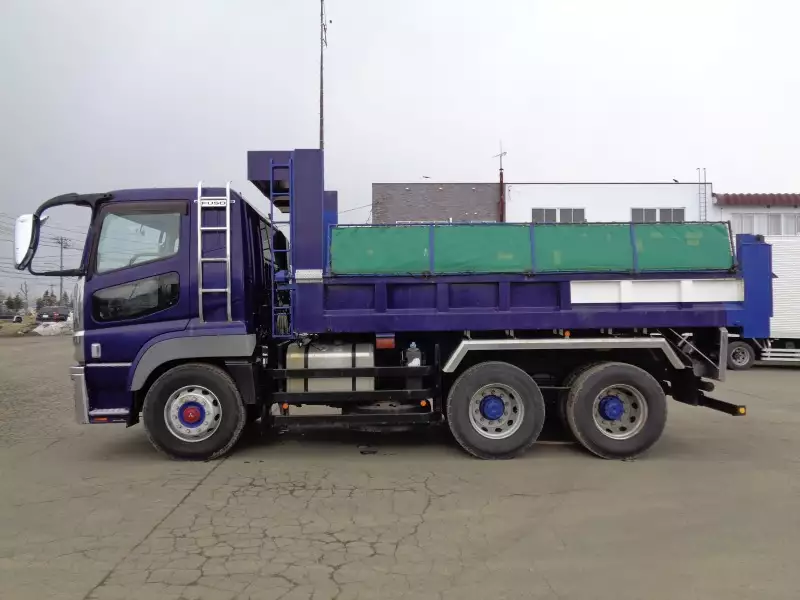 平成25年11月中古大型ダンプ三菱ふそうスーパーグレートの画像7