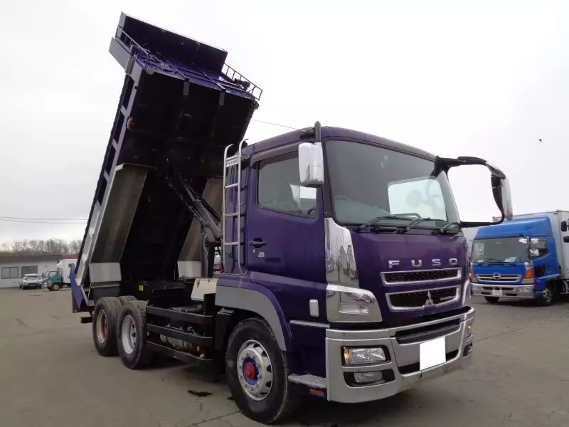 平成25年11月中古大型ダンプ三菱ふそうスーパーグレートの画像9