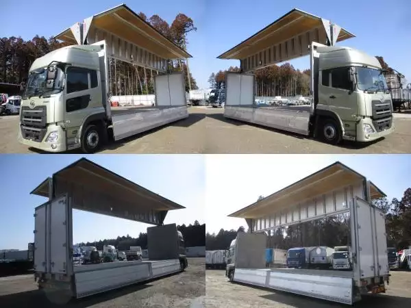 平成30年10月中古大型アルミバン・ウィング日産UDクオンの画像30