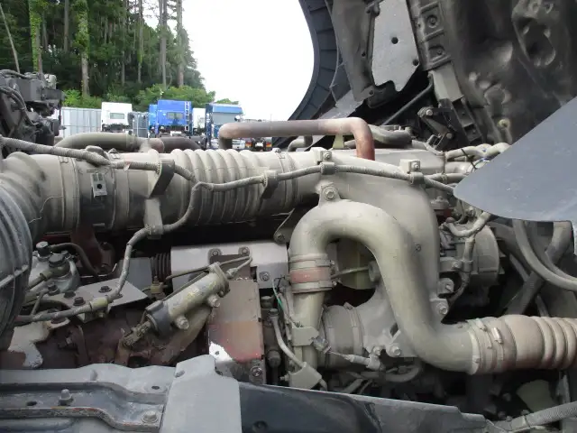 ナンバー付 令和1年 日野 トラクタ 中間尺 スライドカプラー 第五輪:11,200㎏ の画像56