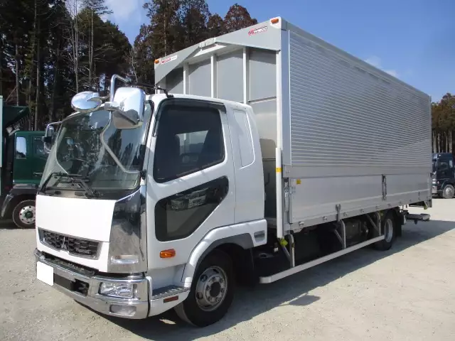 車検付(R6.5) 令和2年 三菱 4tワイドアルミウィング格納ゲート付 MT 220馬力 積載:2,450kgの画像1