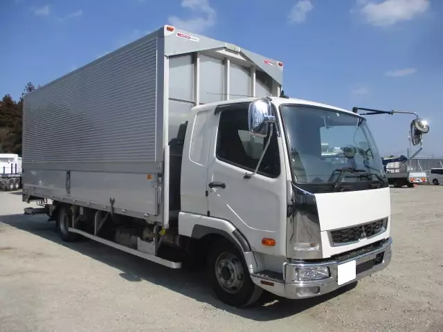 車検付(R6.5) 令和2年 三菱 4tワイドアルミウィング格納ゲート付 MT 220馬力 積載:2,450kgの画像3
