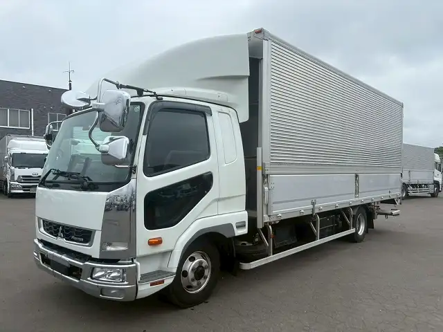 令和2年 三菱 4tウイング 格納PG 6200ワイド エアサス 39万㎞ 積載:2,450kg 220馬力の画像1