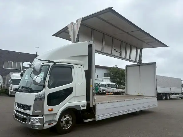 令和2年 三菱 4tウイング 格納PG 6200ワイド エアサス 39万㎞ 積載:2,450kg 220馬力の画像27