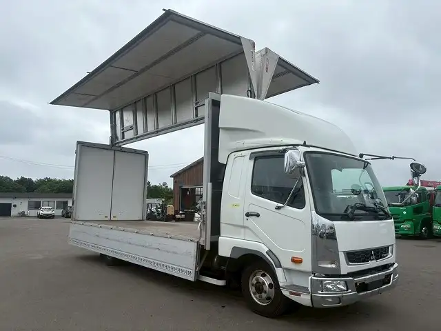 令和2年 三菱 4tウイング 格納PG 6200ワイド エアサス 39万㎞ 積載:2,450kg 220馬力の画像28