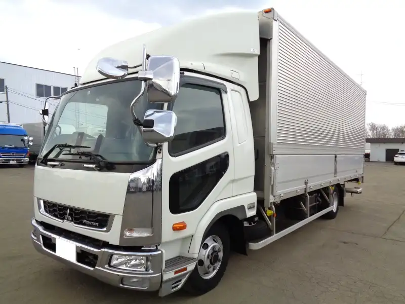 令和02年03月中古中型アルミバン・ウィング三菱ふそう三菱の画像1