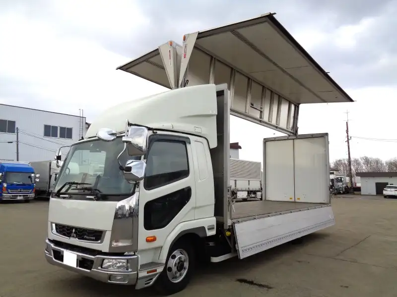 令和02年03月中古中型アルミバン・ウィング三菱ふそう三菱の画像10