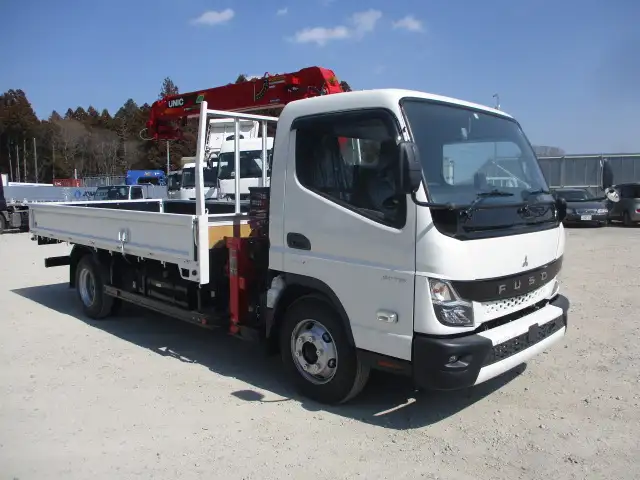 令和05年02月中古小型クレーン付三菱ふそうキャンターの画像3