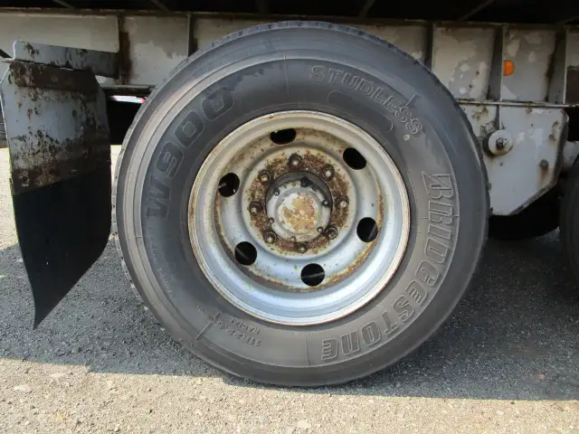 平成8年 フルハーフ 39FT2軸コンテナシャシ+冷凍コンテナセット リーフサス 冷凍機:サーモキング 積載:24,000㎏ 第五輪:8,900㎏の画像23