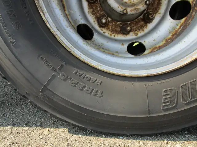 平成8年 フルハーフ 39FT2軸コンテナシャシ+冷凍コンテナセット リーフサス 冷凍機:サーモキング 積載:24,000㎏ 第五輪:8,900㎏の画像24