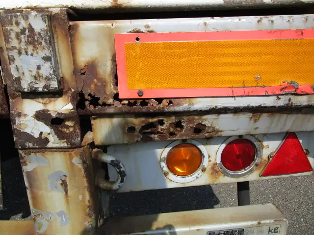 平成8年 フルハーフ 39FT2軸コンテナシャシ+冷凍コンテナセット リーフサス 冷凍機:サーモキング 積載:24,000㎏ 第五輪:8,900㎏の画像28