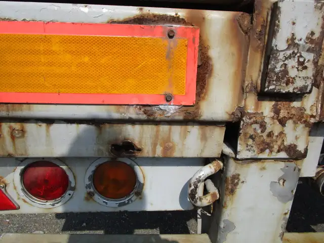 平成8年 フルハーフ 39FT2軸コンテナシャシ+冷凍コンテナセット リーフサス 冷凍機:サーモキング 積載:24,000㎏ 第五輪:8,900㎏の画像29