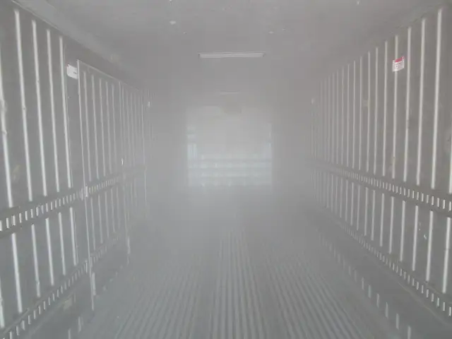 平成8年 フルハーフ 39FT2軸コンテナシャシ+冷凍コンテナセット リーフサス 冷凍機:サーモキング 積載:24,000㎏ 第五輪:8,900㎏の画像31