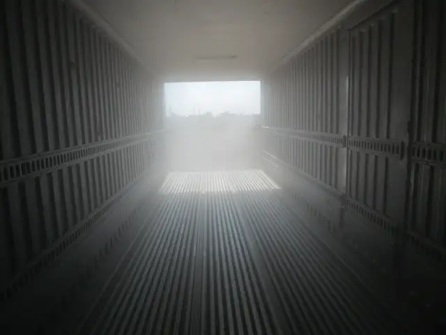 平成8年 フルハーフ 39FT2軸コンテナシャシ+冷凍コンテナセット リーフサス 冷凍機:サーモキング 積載:24,000㎏ 第五輪:8,900㎏の画像32