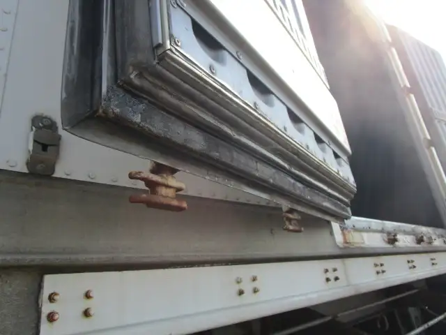 平成8年 フルハーフ 39FT2軸コンテナシャシ+冷凍コンテナセット リーフサス 冷凍機:サーモキング 積載:24,000㎏ 第五輪:8,900㎏の画像38