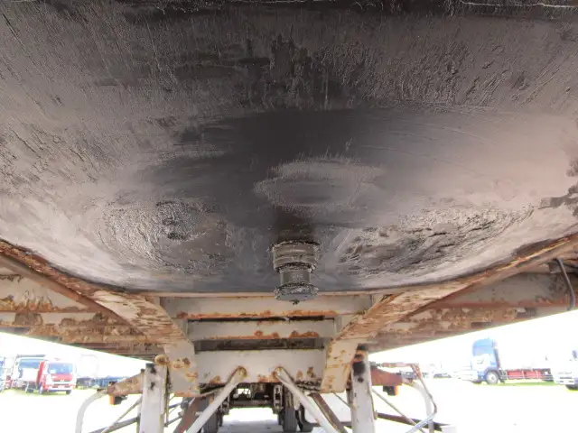 平成8年 フルハーフ 39FT2軸コンテナシャシ+冷凍コンテナセット リーフサス 冷凍機:サーモキング 積載:24,000㎏ 第五輪:8,900㎏の画像10