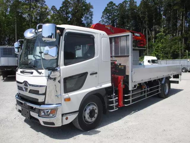 令和04年02月中古増トンクレーン付日野レンジャーの画像1