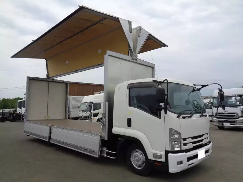 平成29年04月中古中型アルミバン・ウィングいすゞフォワードの画像12