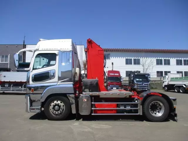 平成30年04月中古大型トラクタヘッド三菱ふそうスーパーグレートの画像8