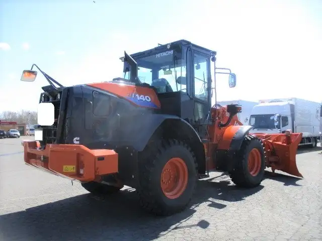 【恵庭ヤード使用】R3年  日立ZW140  タイヤショベル  スパイクタイヤ  2名キャブ  汎用ブレード  油圧ワンタッチ  STDバケット有の画像5