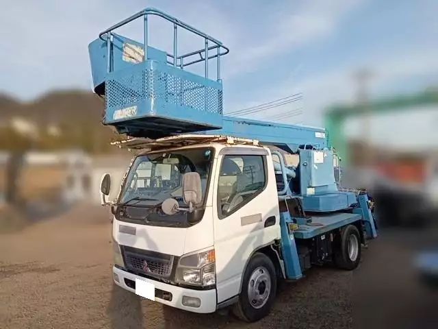 平成14年07月中古小型ミキサー車・高所作業車・その他特装車三菱ふそうキャンターの画像1