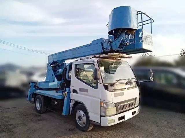 平成14年07月中古小型ミキサー車・高所作業車・その他特装車三菱ふそうキャンターの画像2