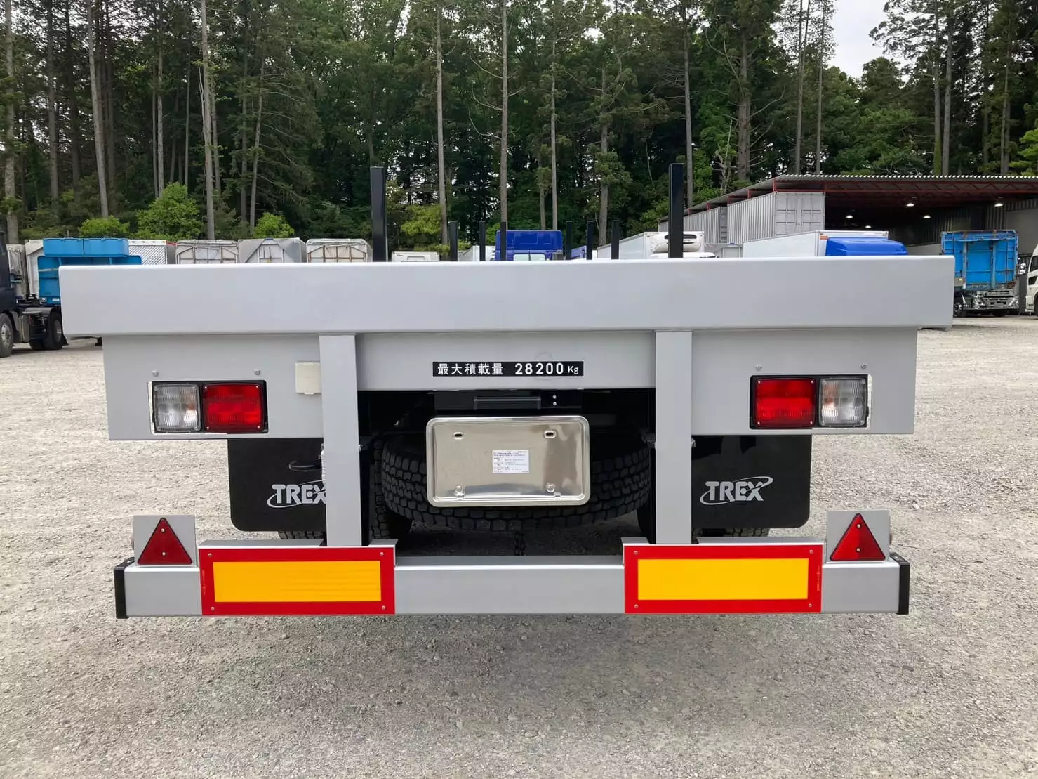 中古その他アオリ付トレーラー・フラットトレーラートレクスの画像5