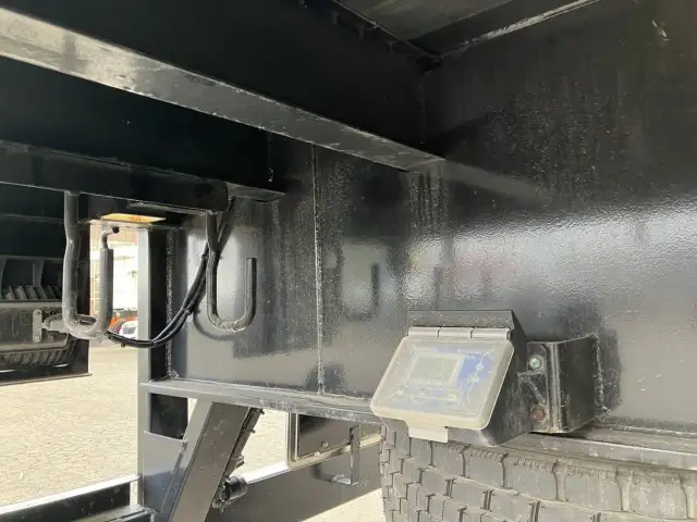 ナンバー付 令和3年 東邦 12M3軸フラットトレーラー リフトアクスル(後後軸残し) 積載:27,700㎏ 第五輪:10,400㎏以上の画像24