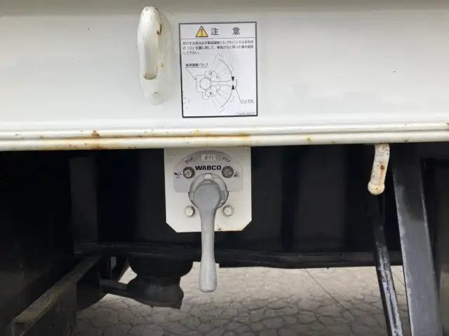 ナンバー付 令和3年 東邦 12M3軸フラットトレーラー リフトアクスル(後後軸残し) 積載:27,700㎏ 第五輪:10,400㎏以上の画像31